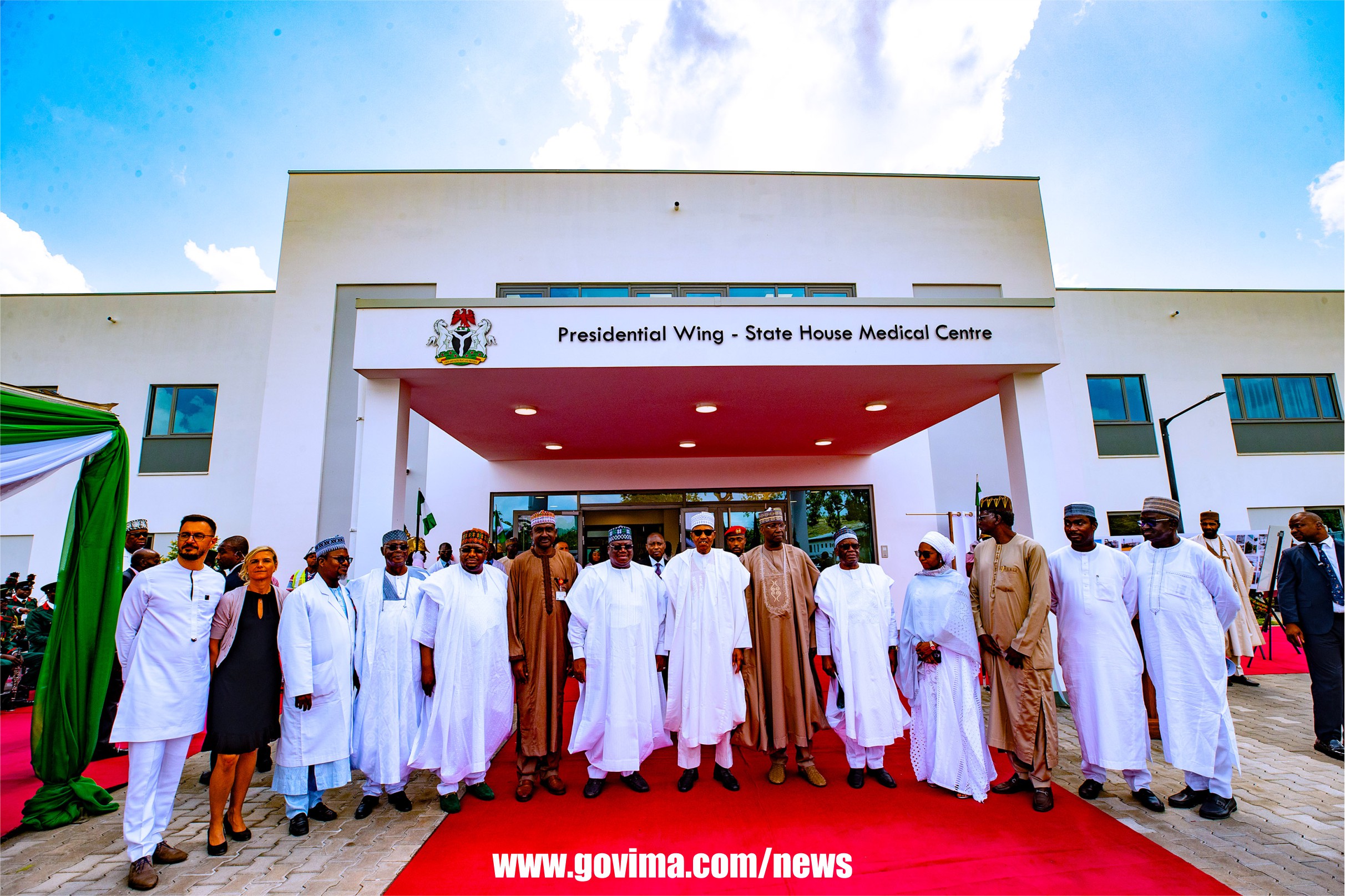 President Buhari Commissions Aso Villa Medical Centre