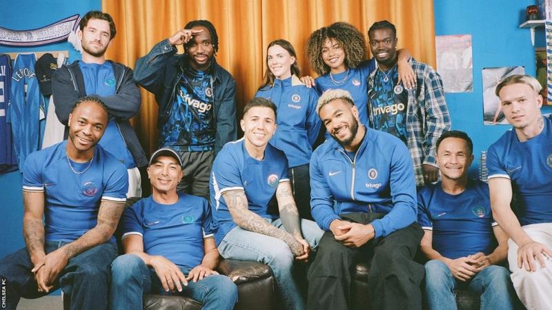 Chelsea Reveals New Home Kit For 2023/2024 Season Without Sponsor