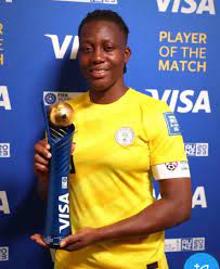 Chiamaka Nnadozie Emerges Player Of The Match Against Canada