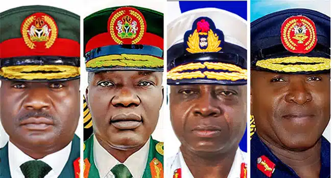 JUST IN: House Of Reps Confirm Service Chiefs