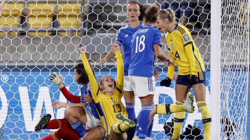 2023 Women’s World Cup: Amanda Ilestedt Scores Brace In Sweden’s 5-0 Mauling Of Italy
