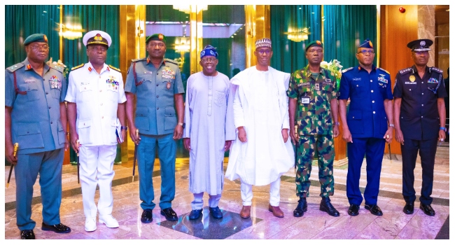 President Tinubu Request Approval Of Service Chiefs From Reps