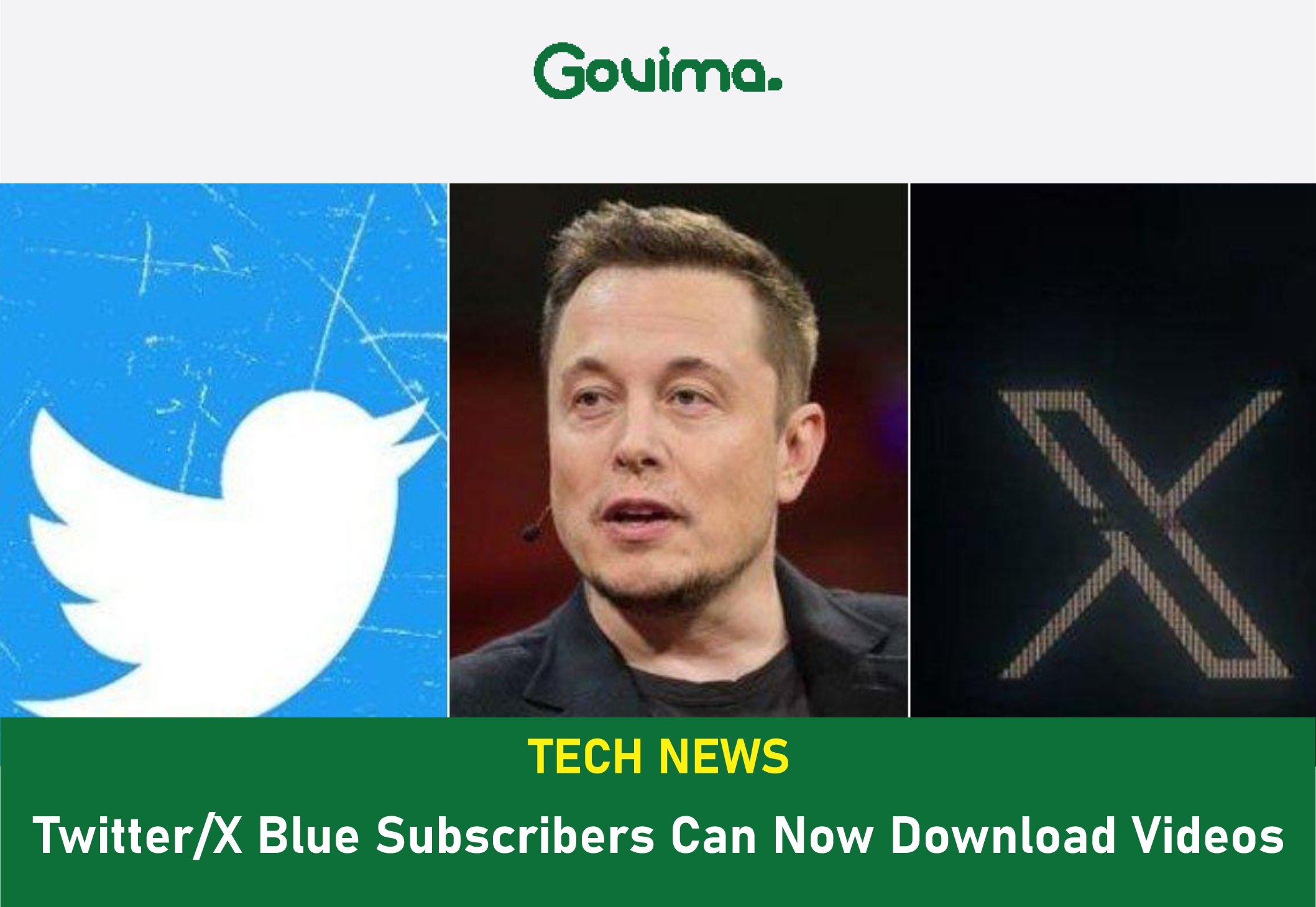 Twitter/X Blue Subscribers Can Now Download Videos