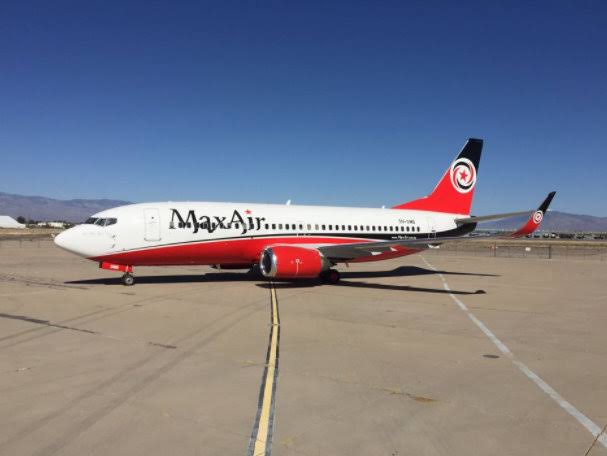 Breaking News: Max Air Flight 5N-ADM, Carrying 360 Nigerian Pilgrims, Stranded In Niamey, Niger Republic Amid Ongoing Military Coup