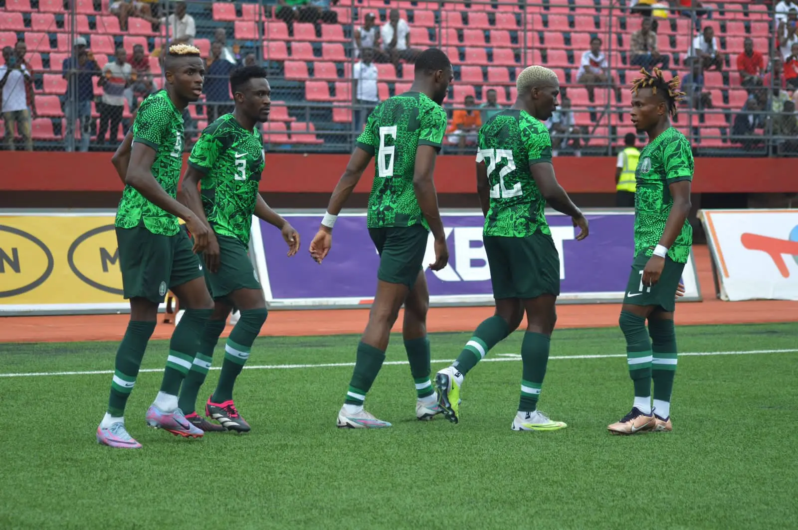 Super Eagles Dominate Local Dubai Side 12-0 In Closed-Door Friendly