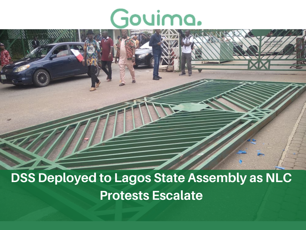 DSS Deployed to Lagos State Assembly as NLC Protests Escalate”