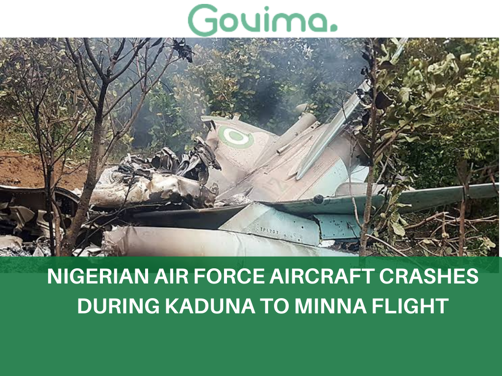 Nigerian Air Force Aircraft Crashes During Kaduna To Minna Flight