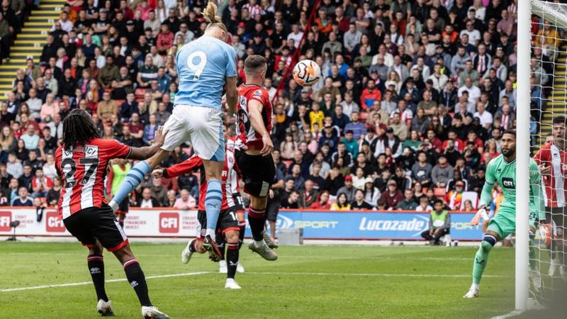 Manchester City Leave It Late To Snatch Win Against Sheffield United