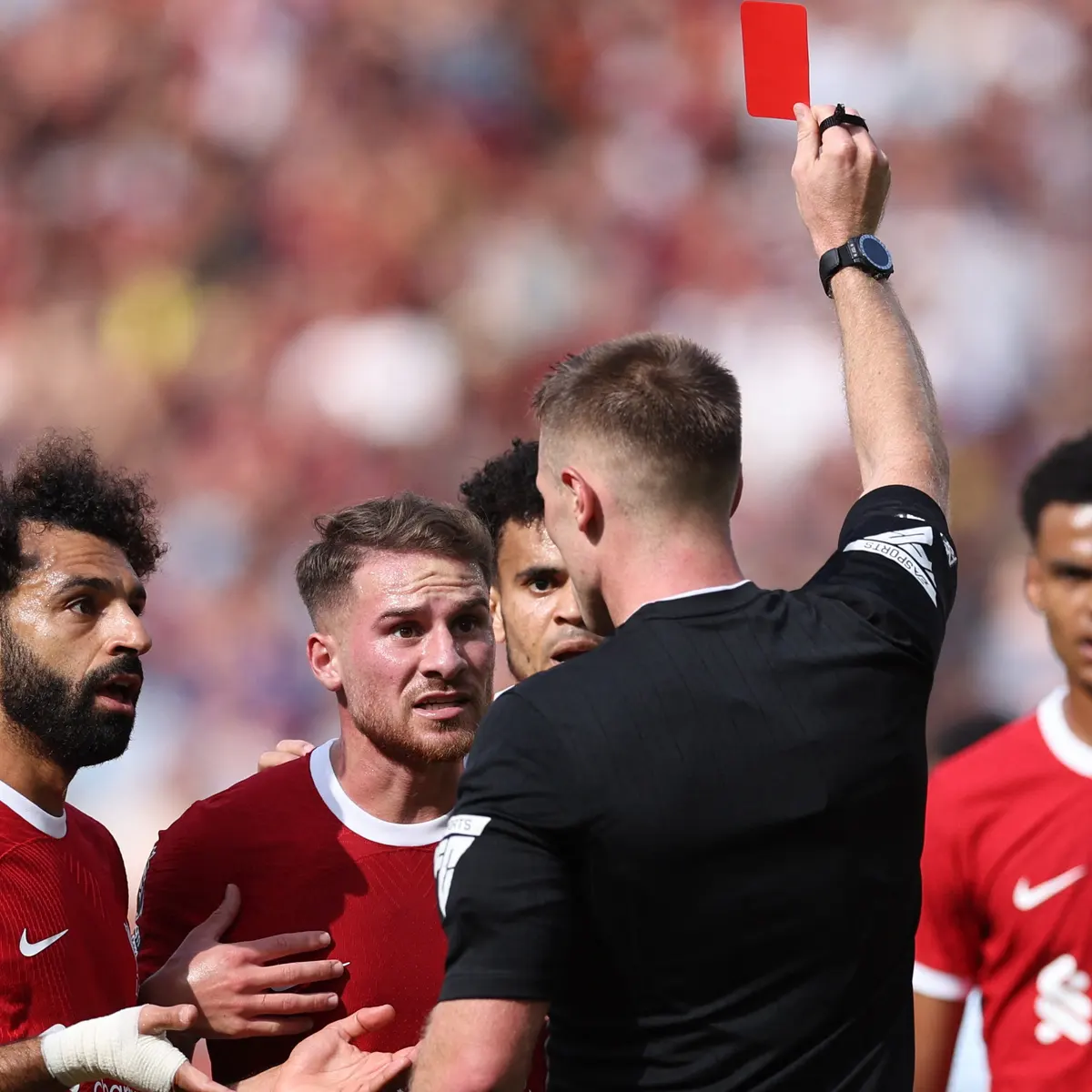 EPL: Mac-Allister’s Red Card Overturned After Appeal