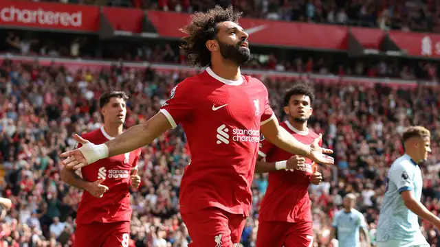 Salah Becomes Liverpool’s All Time Fifth Highest Goalscorer, Overtakes Steven Gerrard