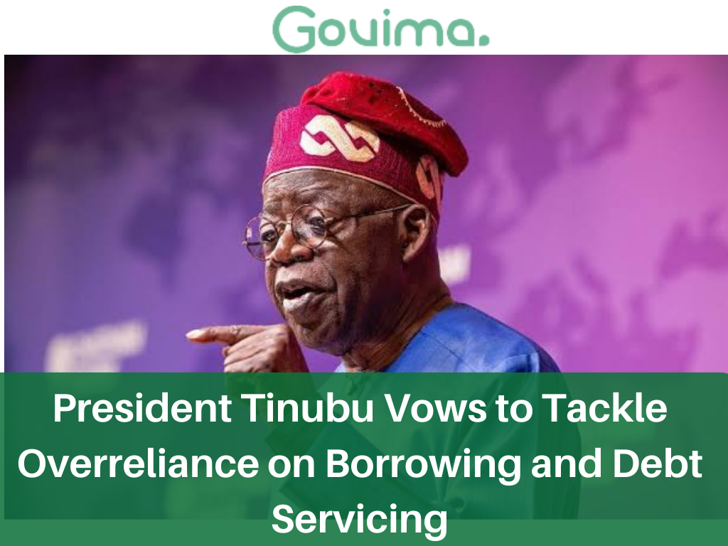 President Tinubu Vows to Tackle Overreliance On Borrowing And Debt Servicing