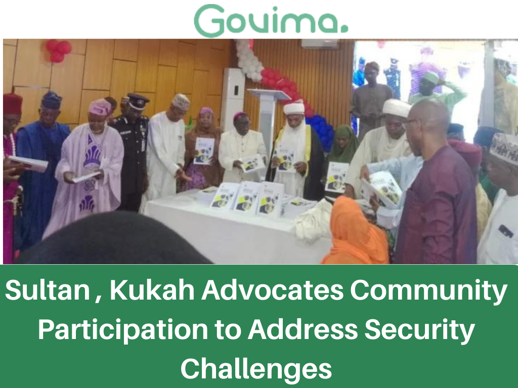 Sultan, Kukah Advocates Community Participation To Address Security Challenges