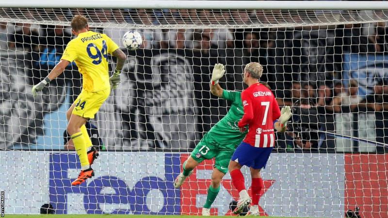 Lazio Goalkeeper Ivan Provedel Marks History With Goal Against Atletico Madrid
