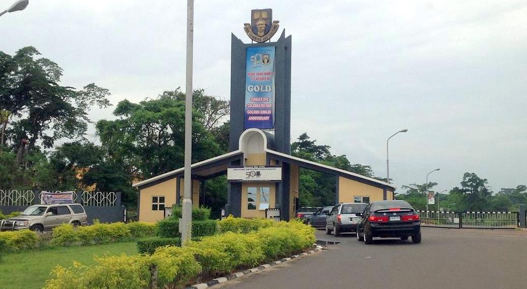 OAU Students Union Protest Against Hike In Tuition Fees By School Mangement