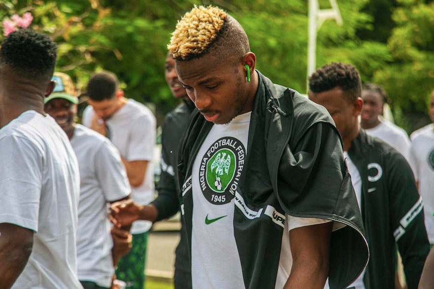 Victor Osimhen’s Arrival Brings Players In Super Eagles Camp To Twenty-Two
