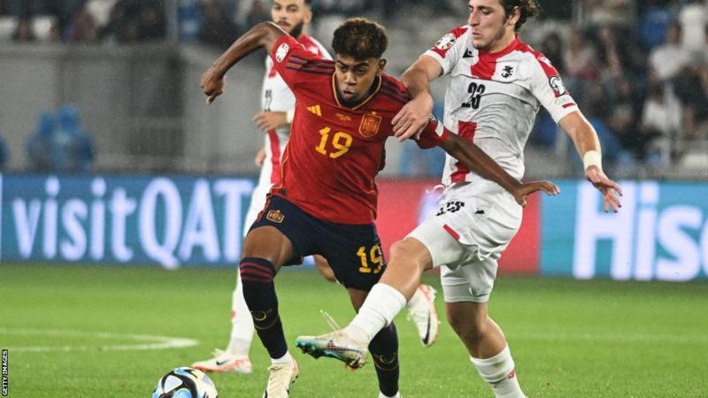 Lamine Yamal Becomes Spain’s Youngest Player And Goal Scorer