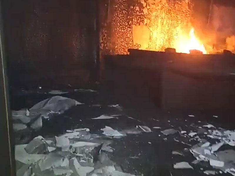 Rivers State Assembly Set On Fire Amid Rumour To Impeach Gov Fubara