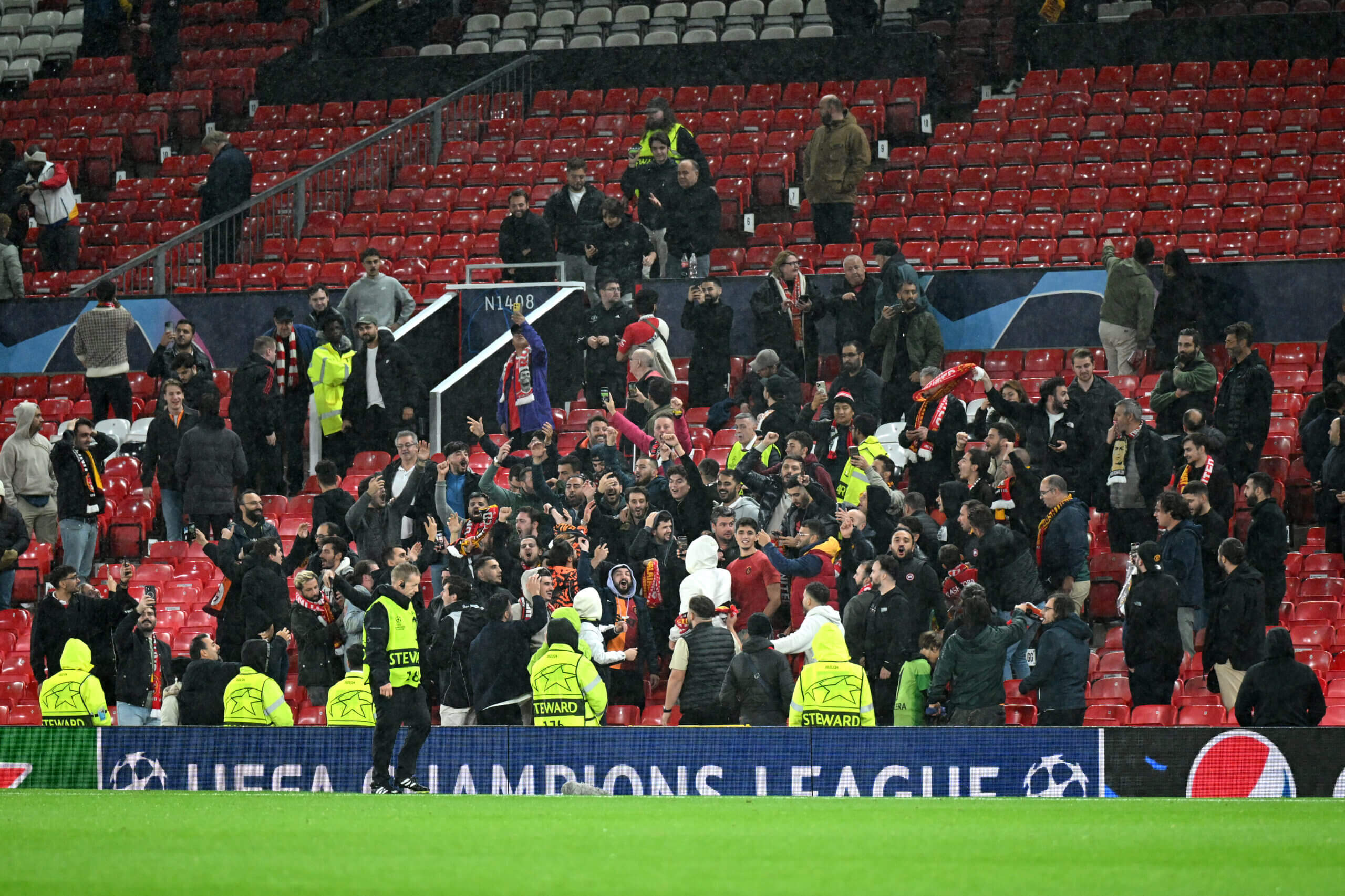 UEFA Fines Galatasaray Over Fans Conduct At Man United