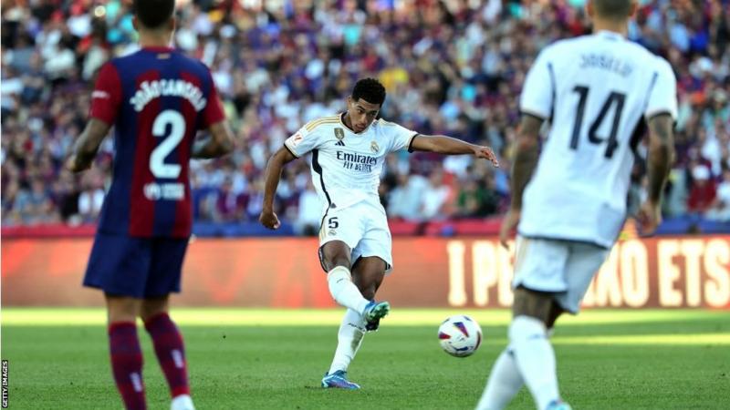 Barcelona 1-2 Real Madrid: Bellingham Scores Brace On El Clasico Debut