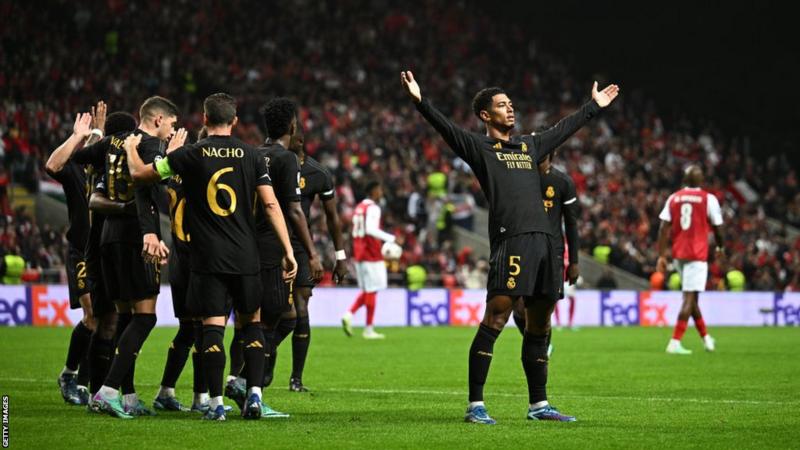 Bellingham Scores As Real Madrid Defeat Braga