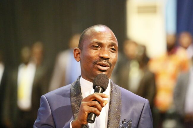 Pastor Paul Enenche Visits Collapsed Dunamis Church In Benue State