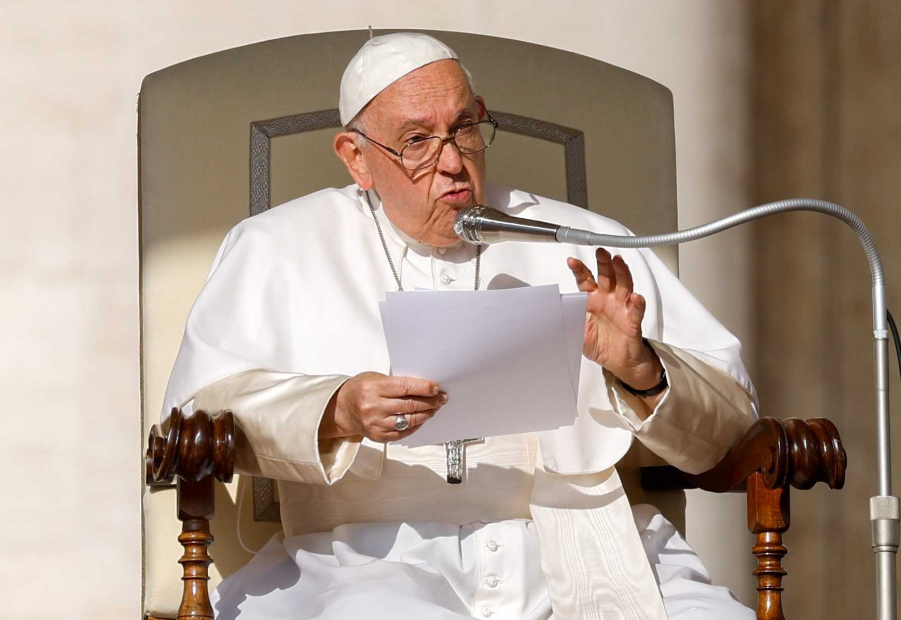 Pope Francis Shares Audio Message With Worshippers From Hospital