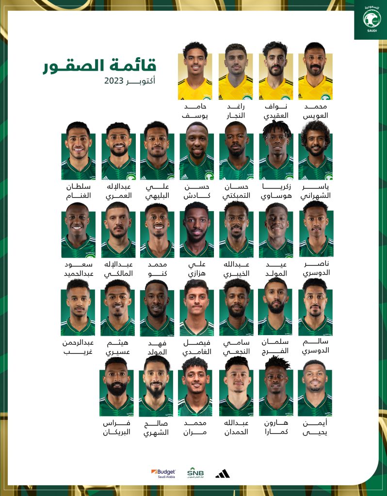 Roberto Mancini Names Saudi Arabian Squad To Face Nigeria, Mali