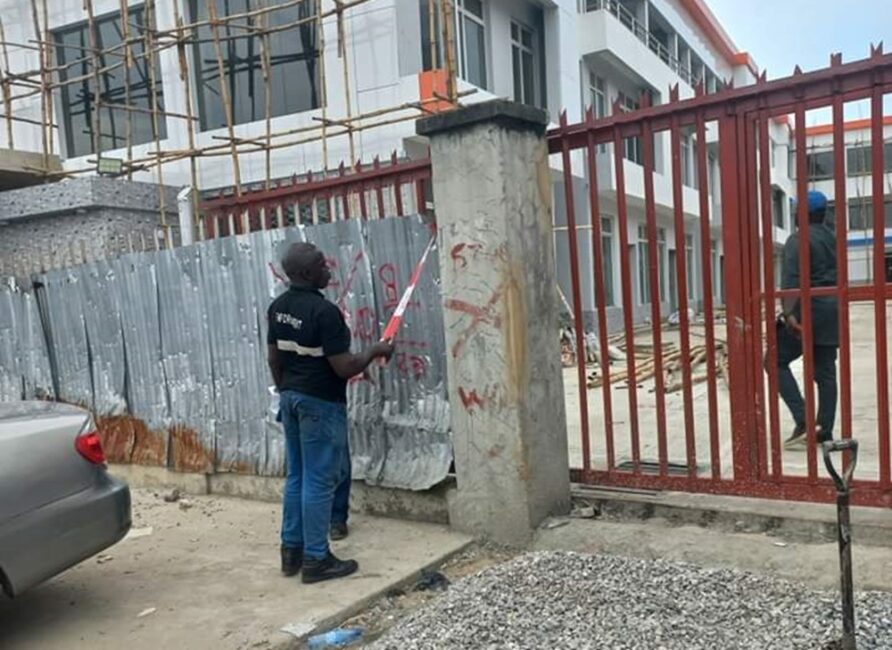 Lagos State Govt Seals Illegal Buildings At International Trade Fair