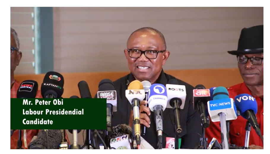 Full Text Of Peter Obi’s Press Conference Speech