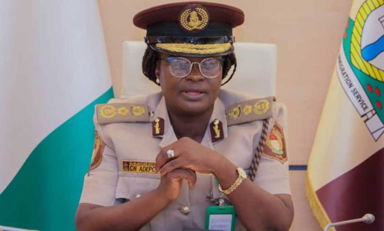 President Tinubu Appoints Wuraola Adepoju As Substantive CG Of Nigeria Immigration Service
