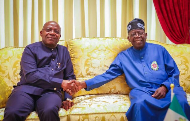 Alex Otti Visits President Tinubu In Lagos