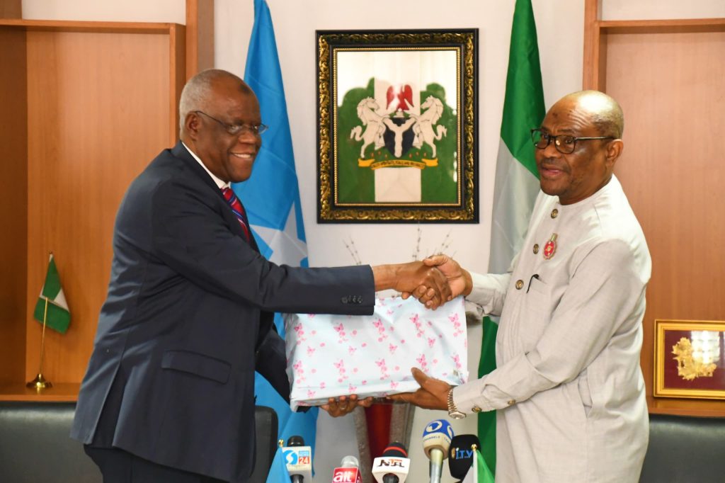 Somali Pleads Wike’s Support To Help Build Mogadishu