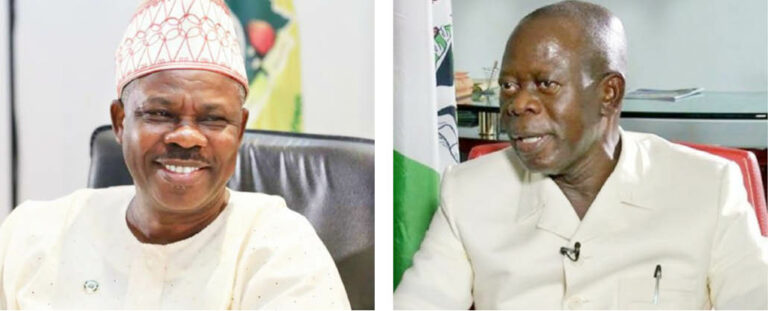 Rejoinder: Senator Amosun Criticizes Oshiomhole, Labels Him “Biggest And Destructive Threat” To APC