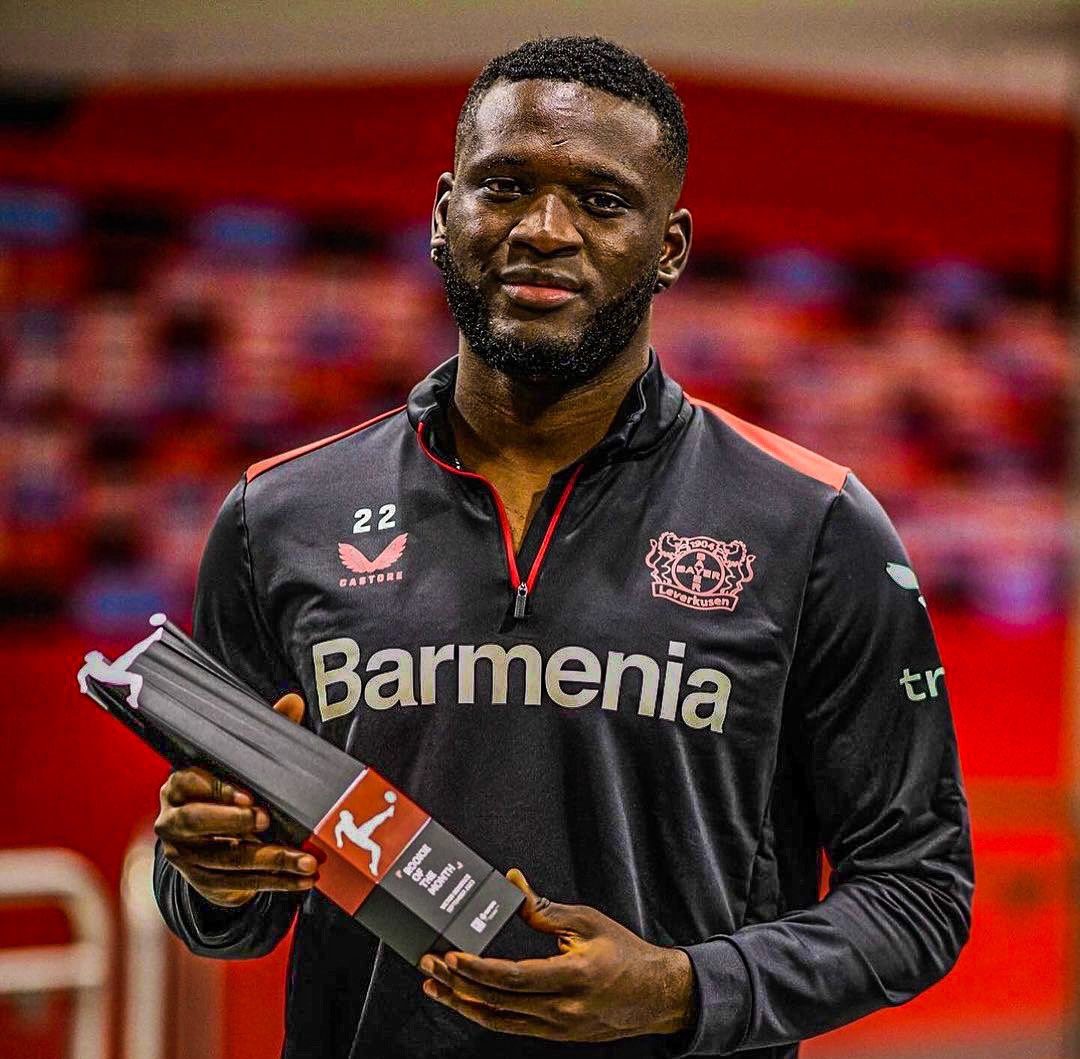 Victor Boniface Wins Fifth Rookie Of The Month Award