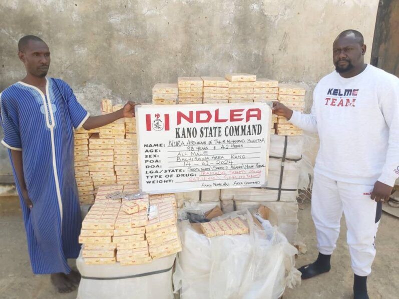 NDLEA Busts Massive Drug Trafficking Operations, Seizing Cocaine, Cannabis, And Opioid Pills