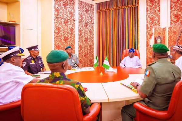 Just In: President Bola Tinubu Holds Security Summit Amidst Escalating Security Situations