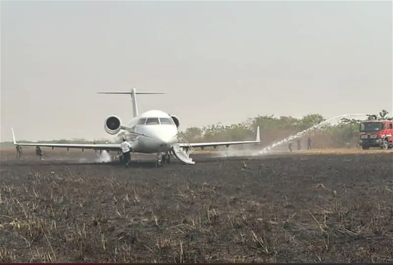 Private Jet Crash-Lands In Ibadan With VIPs Onboard