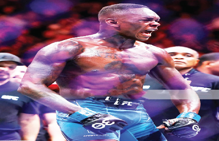 Adesanya Secures MMA Junkie Knockout Of The Year Award