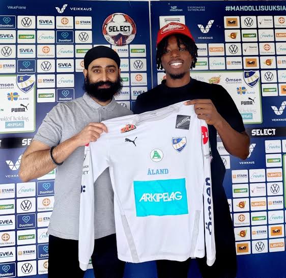 Emmanuel Okereke Joins Finnish Side, IFK Mariehamn, On A Two Year Deal