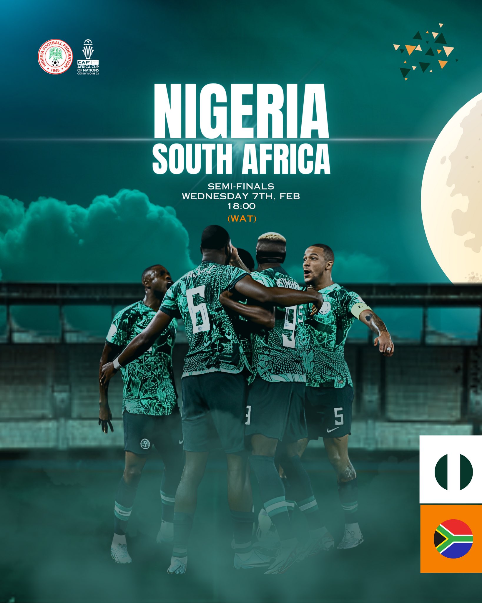 South Africa Set Up Semi Final Showdown Against Nigeria After Defeating Cape Verde In A Penalty Shootout