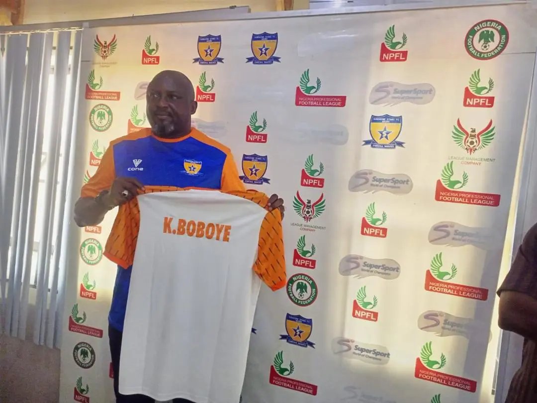 Sunshine Stars Unveil Kennedy Boboye As New Club Manager
