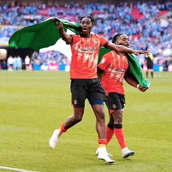 Elijah Adebayo Luton’s Hat-trick Hero Confirms Desire To Play For Super Eagles