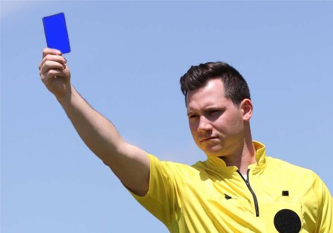 Just In: Blue Cards To Be Introduced To Football IFAB Announced