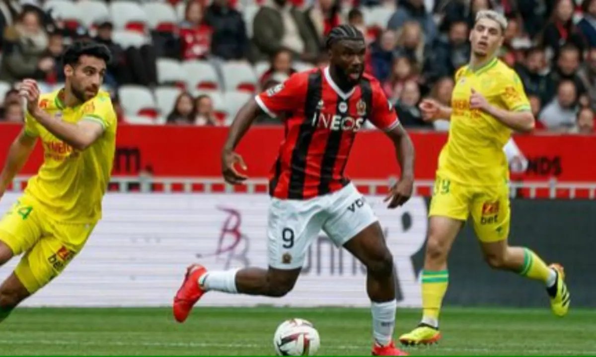 French Ligue 1: Terem Moffi Hits Milestone In OGC Nice’s Defeat