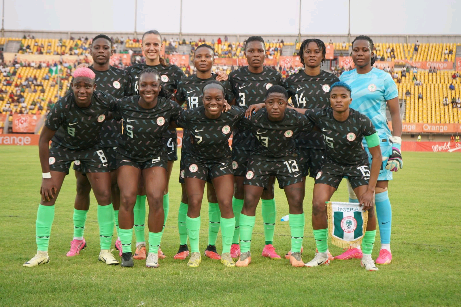 Paris 2024 Olympics: Super Falcons Take Slim Advantage Into The Second Leg; Following Their 1:0 Win Against South Africa In Abuja