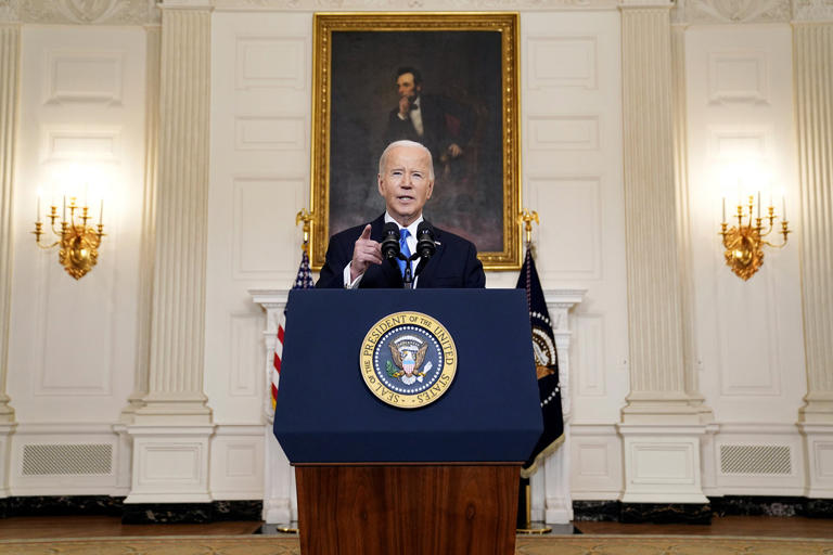 President Biden Announces Direct Assistance Plans For Gaza In State Of The Union Address