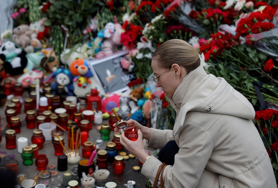 Russia Mourns Concert Hall Attack Victims As Putin Vows Retribution