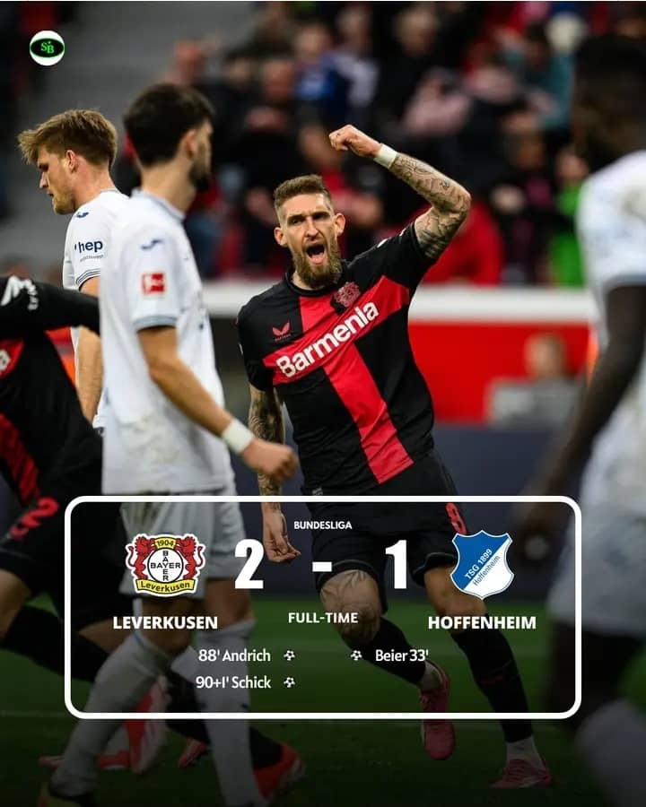 Bundesliga: Bayer Leverkusen Preserves Unbeaten Run
