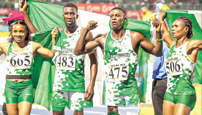 African Games: Nigeria Excels in Athletics; Emerged As The Overall Best In Ghana