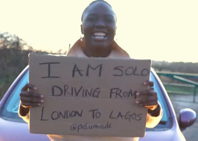 Travel Content Creator Pelumi Nubi Survives Solo Road Trip Crash From London To Lagos